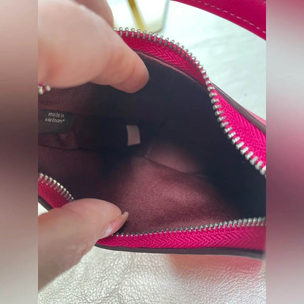 Coach NWOT Mini Twisted Teri Bag in Dragon Fruit 🐉 - Picture 16 of 17
